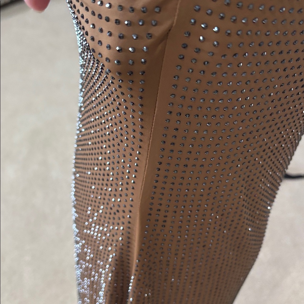 White House Black Market Bronze Mini Dress - Picture 12 of 12